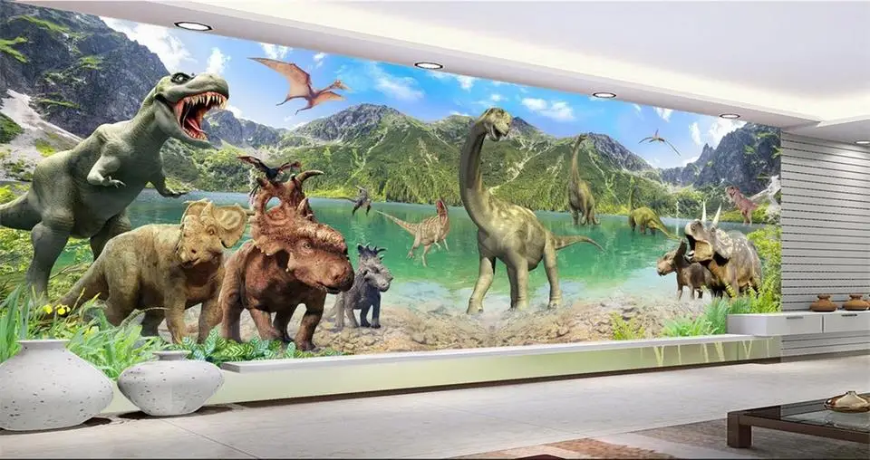 Пользовательские 3D фото обои Домашний декор комнаты 3d росписи большой мир