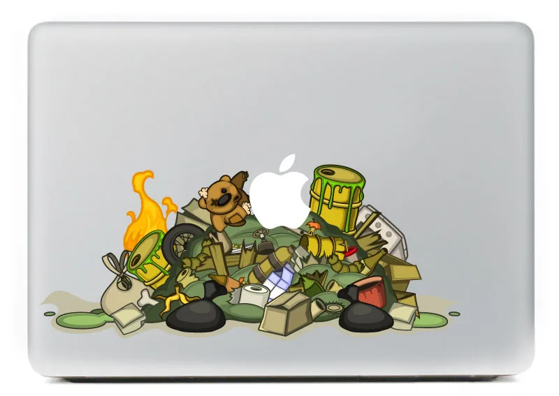 Ворс мусора Виниловая наклейка для ноутбука DIY Macbook Pro Air 11 13 15 дюймов|laptop sticker|decal