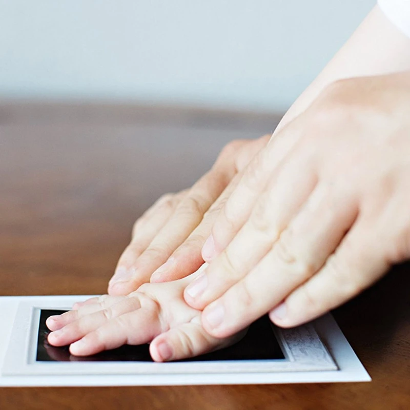 Набор для отпечатка ступней уход за малышом ручная печать новорожденный