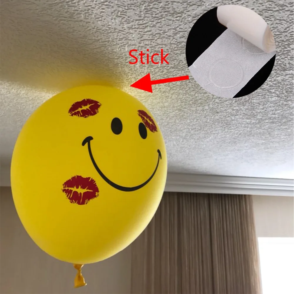 FENGRISE 200 шт. прозрачный клей для воздушных шаров украшение свадьбы дня рождения