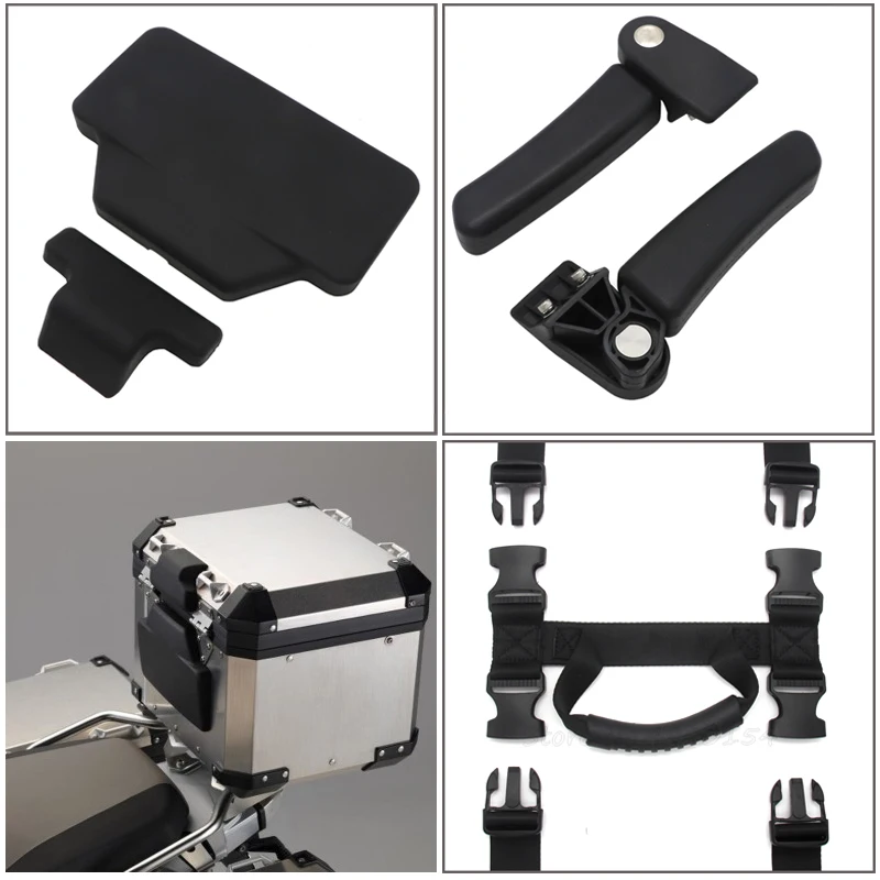 Для BMW R1200GS F800gs F700GS ADV Box пассажирские подлокотники + Задняя подкладка задняя