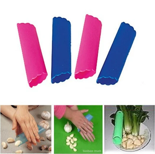 Аксессуары для чистки чеснока силиконовый овощечистка|verduras cortador|magic silicone garlic