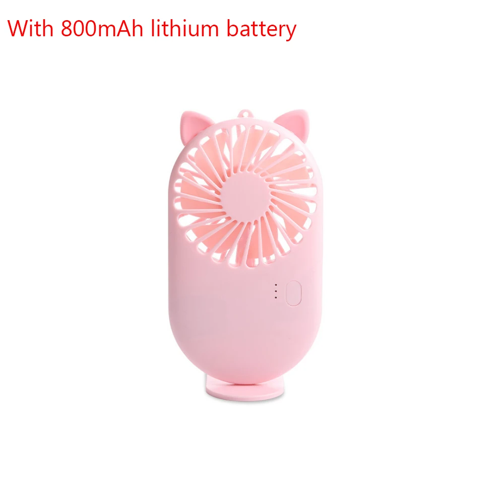 Pink 13.8x7.8x2.7cm 1 шт. USB портативный вентилятор для шеи с креплением на шею с аккумулятором 1200ма мини-спортивные вентиляторы 3 скорости регулируемые носимые вентиляторы - Цвет: Pink 13.8x7.8x2.7cm