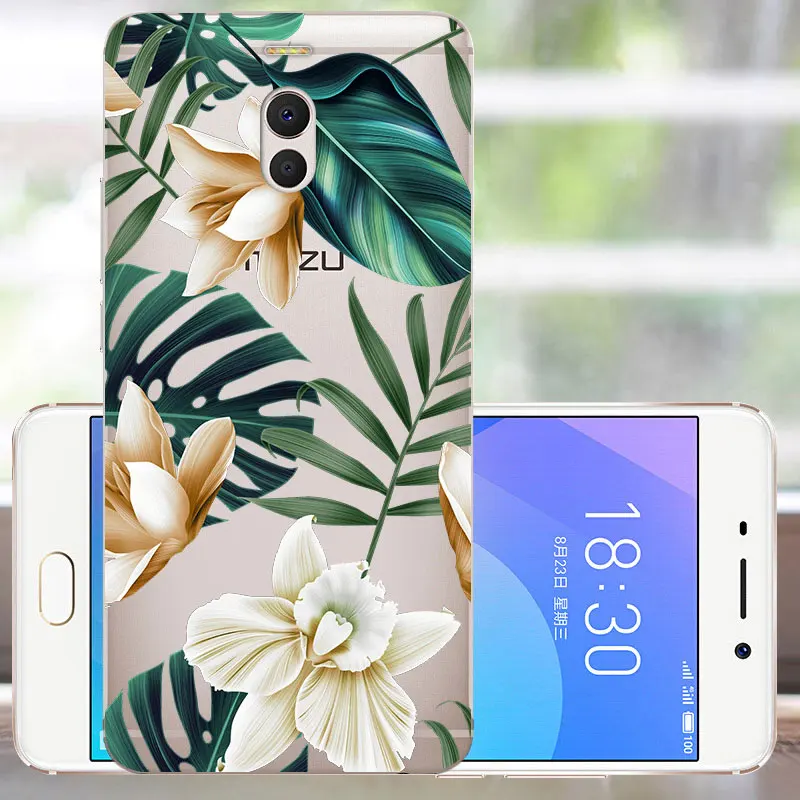 Чехол для Meizu M6 Note, силиконовый защитный чехол для задней панели M 6 Note, Мягкий ТПУ Модный чехол для задней панели Meizu M6 Note Coques Bumper - Цвет: RDH