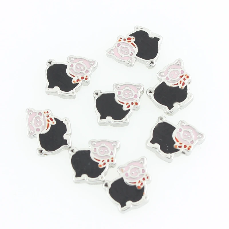 Милая свинья плавающая подвеска для Гостиной Памяти | Украшения и аксессуары