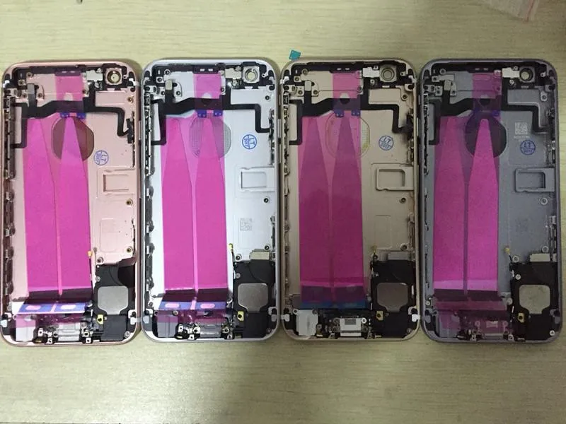 Lyenn полный корпус для iPhone 6 6G задняя крышка батарейного отсека средняя рамка