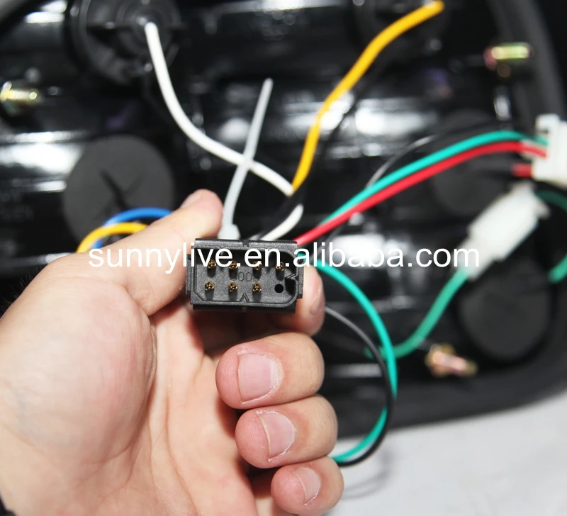 Для BMW E38 светодиодный ная фара 1995 2002 год дымчато черный цвет SN|lamp shades for wall lamps|lamp