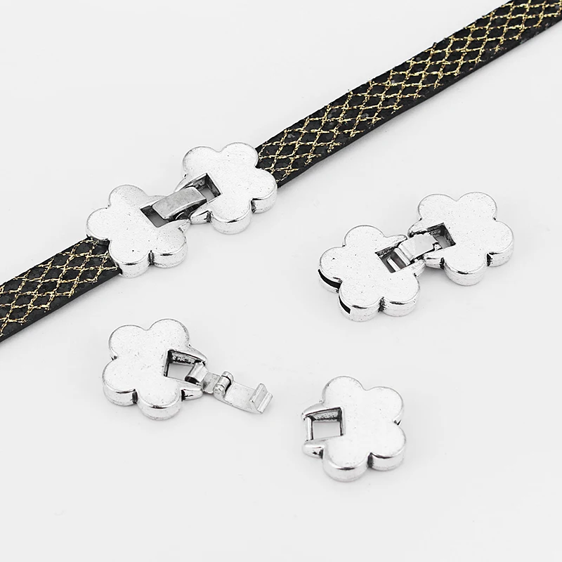 

3Sets 38x20mm Snap Clasp for 11*1.8mm Flat Leather Cord Findings & Components