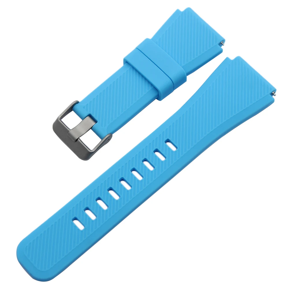 Quick Release Silicone Rubber Watchband 22mm for Asus ZenWatch 1 2 Men WI500Q WI501Q LG G Watch Urbane W150 Wrist Band Strap | Наручные