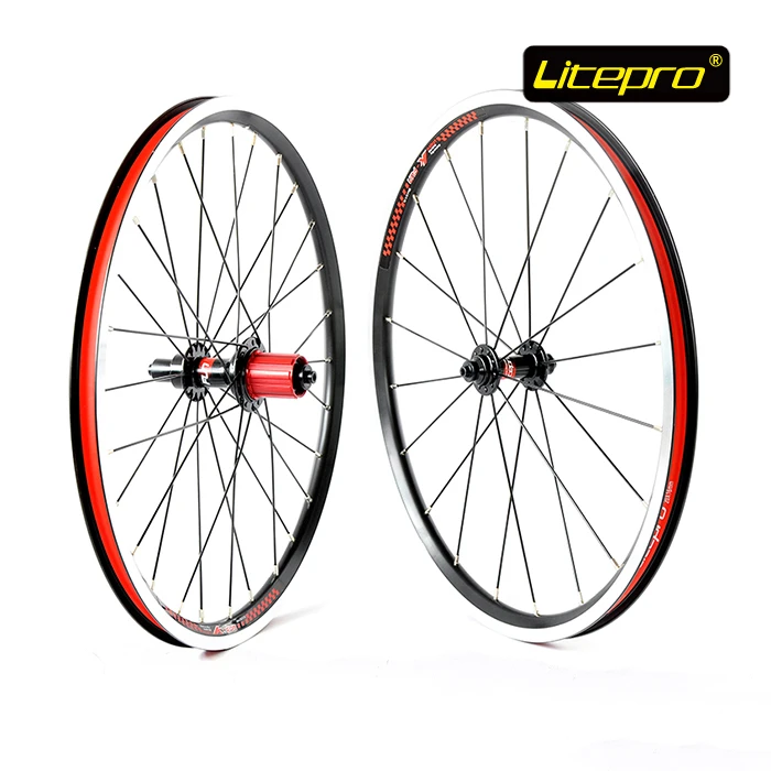 Litepro K веселые сделанный на заказ 20 &quot406 передние и задние колеса комплект v