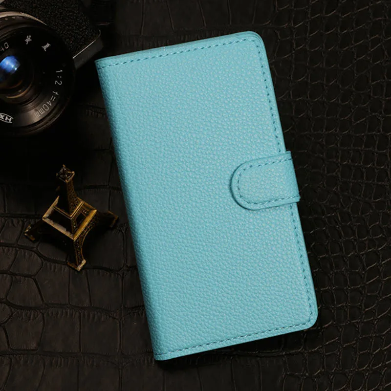 Blue Бизнес Стиль телефон Обложка для wiko Джерри 2 Джерри 3 чехол для wiko у себя премьер Coque для wiko У себя Lite GO Флип Бумажник - Цвет: Blue