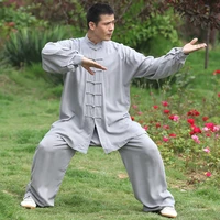ushine taichi uniform cotton 4 colors high quality children clothing martial arts adults kungfu wing chun wushu costume