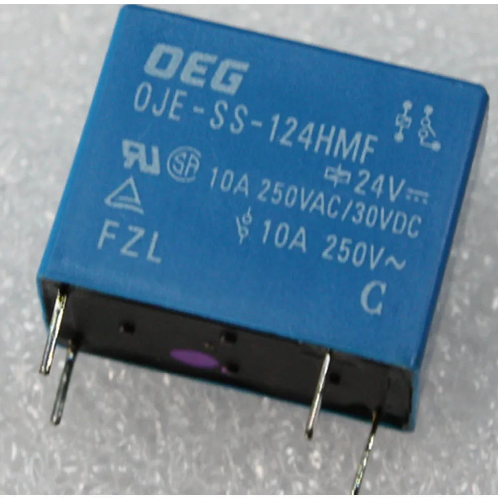 

wholesale 10pcs/lot relay OJE-SS-124HMF