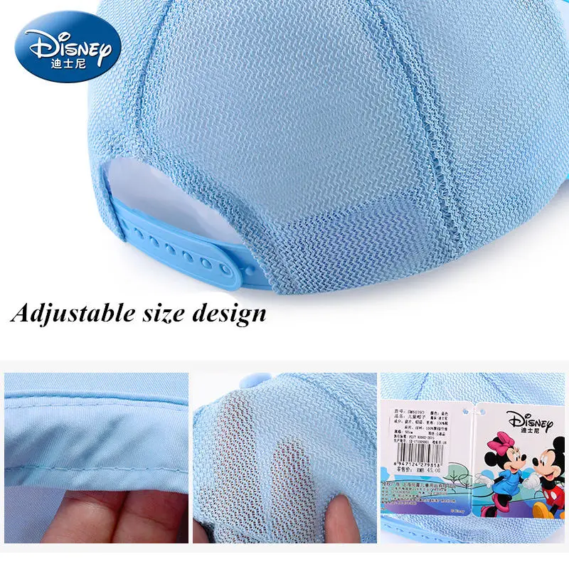 Disney Baby Minnie/красная, розовая, синяя хлопковая пляжная шапка, детская хлопковая шапка, Детские Солнцезащитные головные уборы, одежда, аксессуары, Детская кепка с козырьком