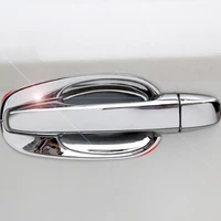 abs chrome for subaru outback 2015 2016 accessories car door protector handle bowl panel cover trim sticker car styling