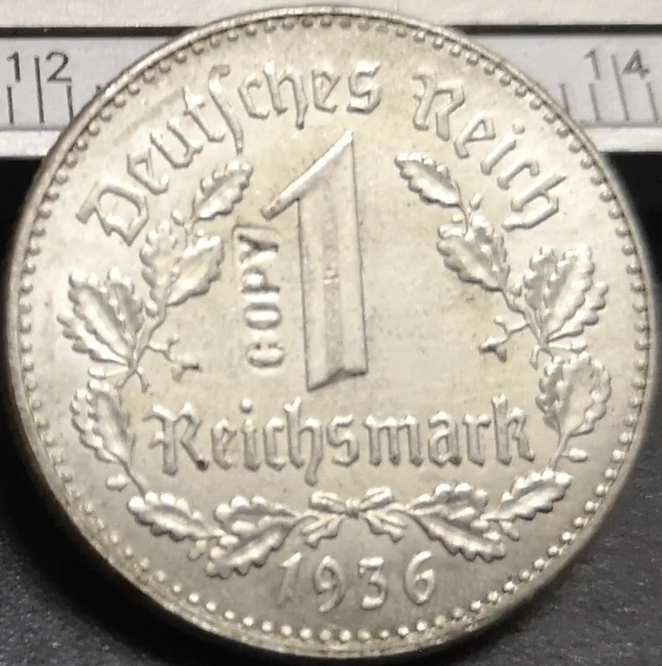1936-G Германия-1871-1948 1 копировальная монета | Дом и сад