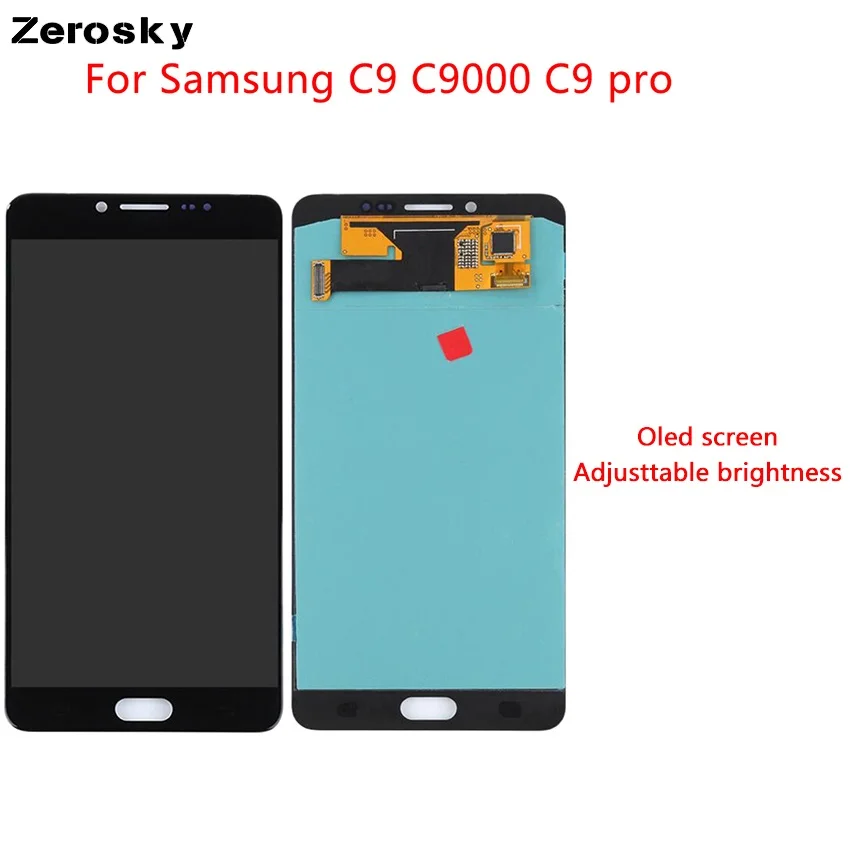 Высокое качество Amoled Lcds Запасные Запчасти для Samsung Galaxy C9000 C9 Pro ЖК дисплей