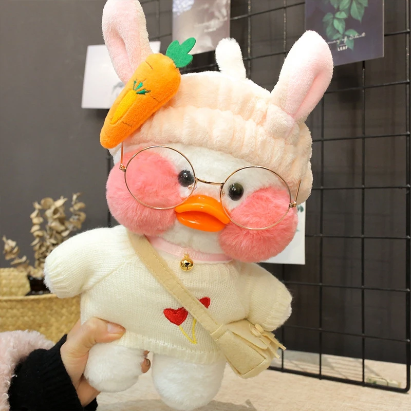 Kawaii Плюшевые куклы лалафанфан кафе утка плюшевые игрушки милые животные мягкие