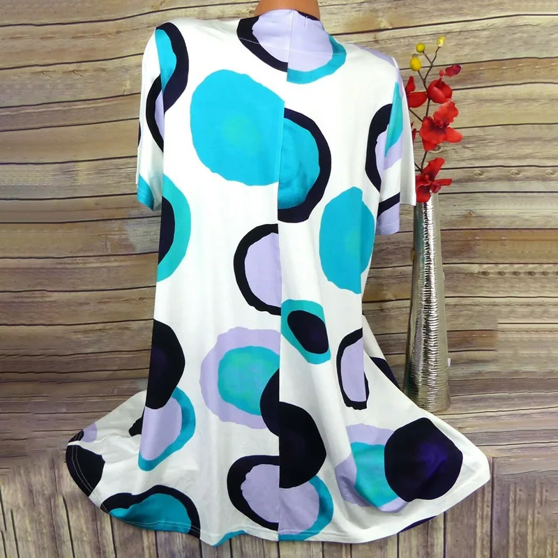 Женское платье с коротким рукавом Milk Silk Повседневное большого размера лето 2019 |