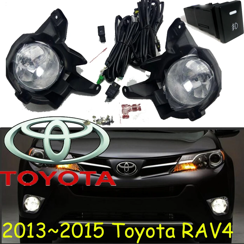 2013 ~ 2015 RAV4 противотуманные фары Бесплатная доставка! галогенные vios corolla camry Hiace tundra