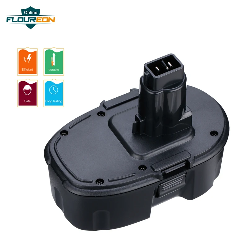 Floureon DC9096 инструменты Перезаряжаемые Батарея 18 V 3000 mAh Мощность Аккумулятор для