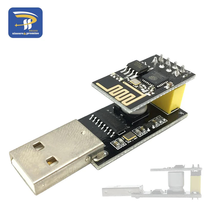 ESP01 программатор адаптер UART ESP 01S CH340G USB к ESP8266 Серийный беспроводной Wifi Developent Board