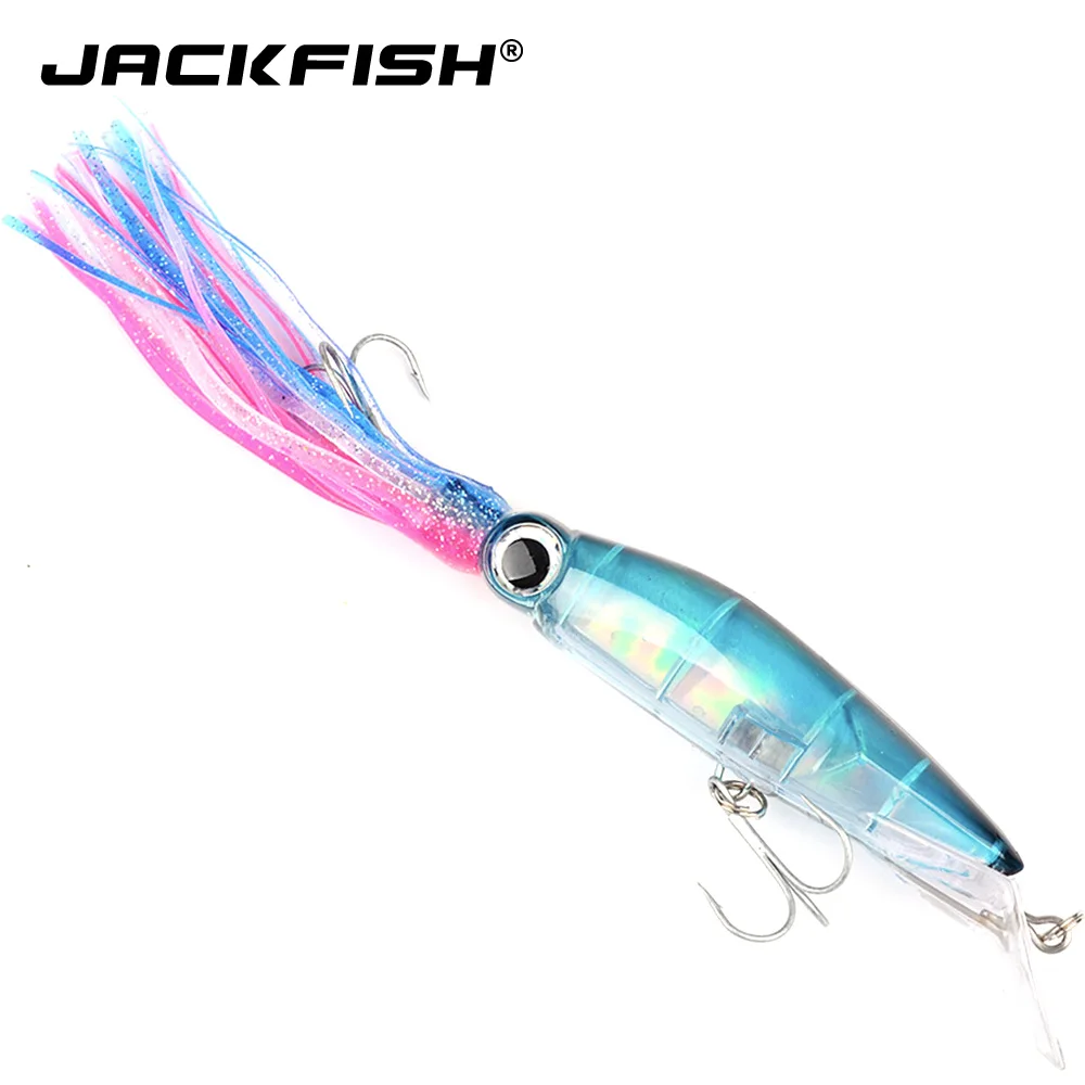 JACKFISH жесткая рыболовная приманка 14 см/40 г крючок из высокоуглеродистой стали для