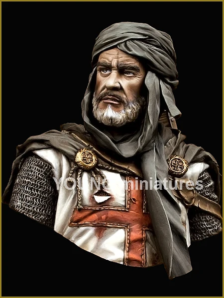 Коллекция 1/10 года фигура из смолы TEMPLAR KNIGHT IN jerusima грудь GK темы исторических
