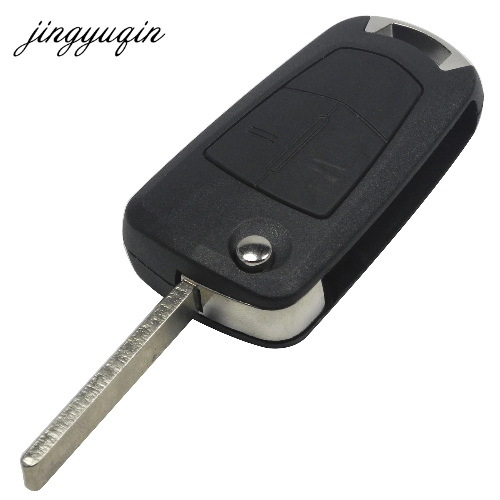 Чехол для автомобильного ключа jingyuqin 10 шт. откидной Vauxhall Opel Corsa Astra Vectra Signum 2 кнопки