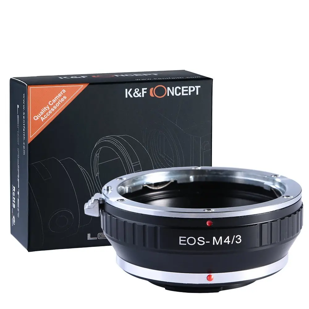 Адаптер K & F CONCEPT для крепления объектива EOS M4/3 Canon EF Крепление на ручку MFT Olympus и