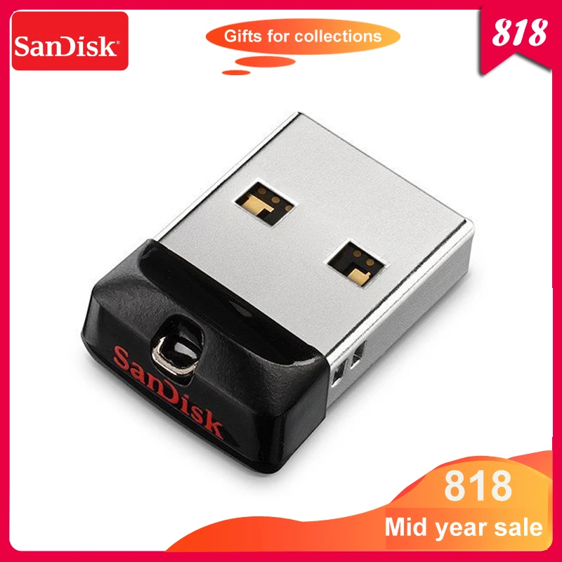 Карта памяти Micro SD CRUZER FIT CZ33 флеш-диск USB 2 0 32 Гб 16 мини-накопитель флешки поддержка