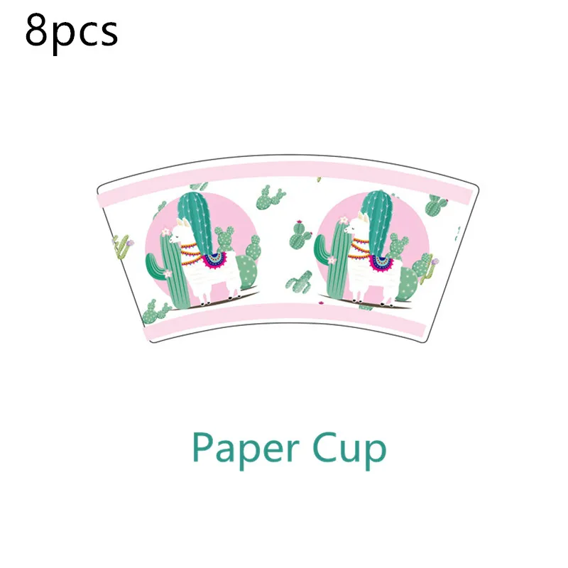 1 комплект набор баннеров из альпаки тематика альпака товары для вечеринок