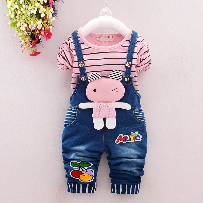 Весна и Осень новая мода повседневная мультфильм детский набор ГОРЯЧАЯ