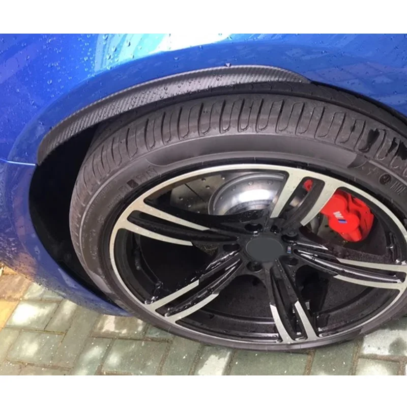 2019 углеродное волокно брызговик клеш колесо брови декоративные полосы