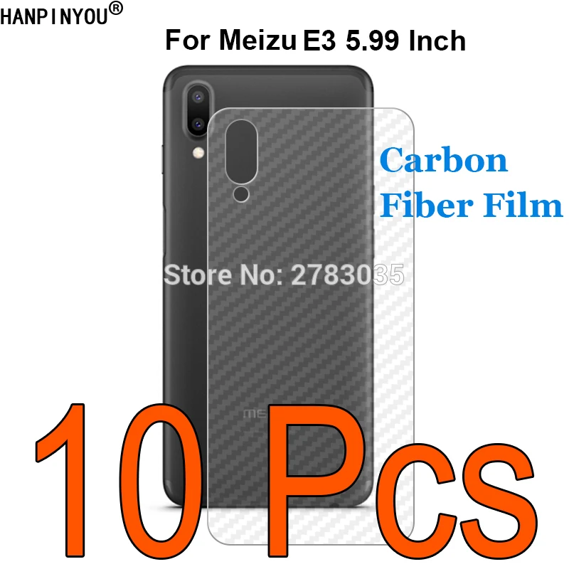 

10 шт./лот для Meizu E3 5,99 дюйма прозрачная защитная пленка из углеродного волокна с защитой от отпечатков пальцев (не закаленное стекло)