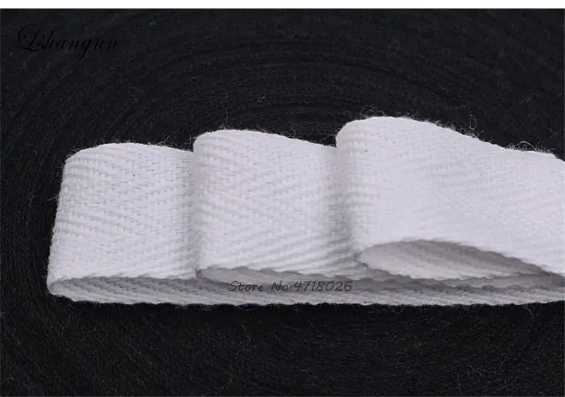 Lshangnn тканевые аксессуары DIY хлопчатобумажная лента в елочку посылка, украшен бантиком из ленты, 10 мм, 12 мм, 15 мм, 20 мм 25 мм-30 мм 40 мм 50MM50yards