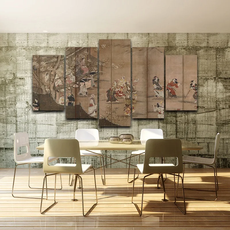 

Artistic Print Drawing on Canvas Framed wall art up pictures HD Printed Home Decor Spray Oil Painting Decoration Classic AE0537