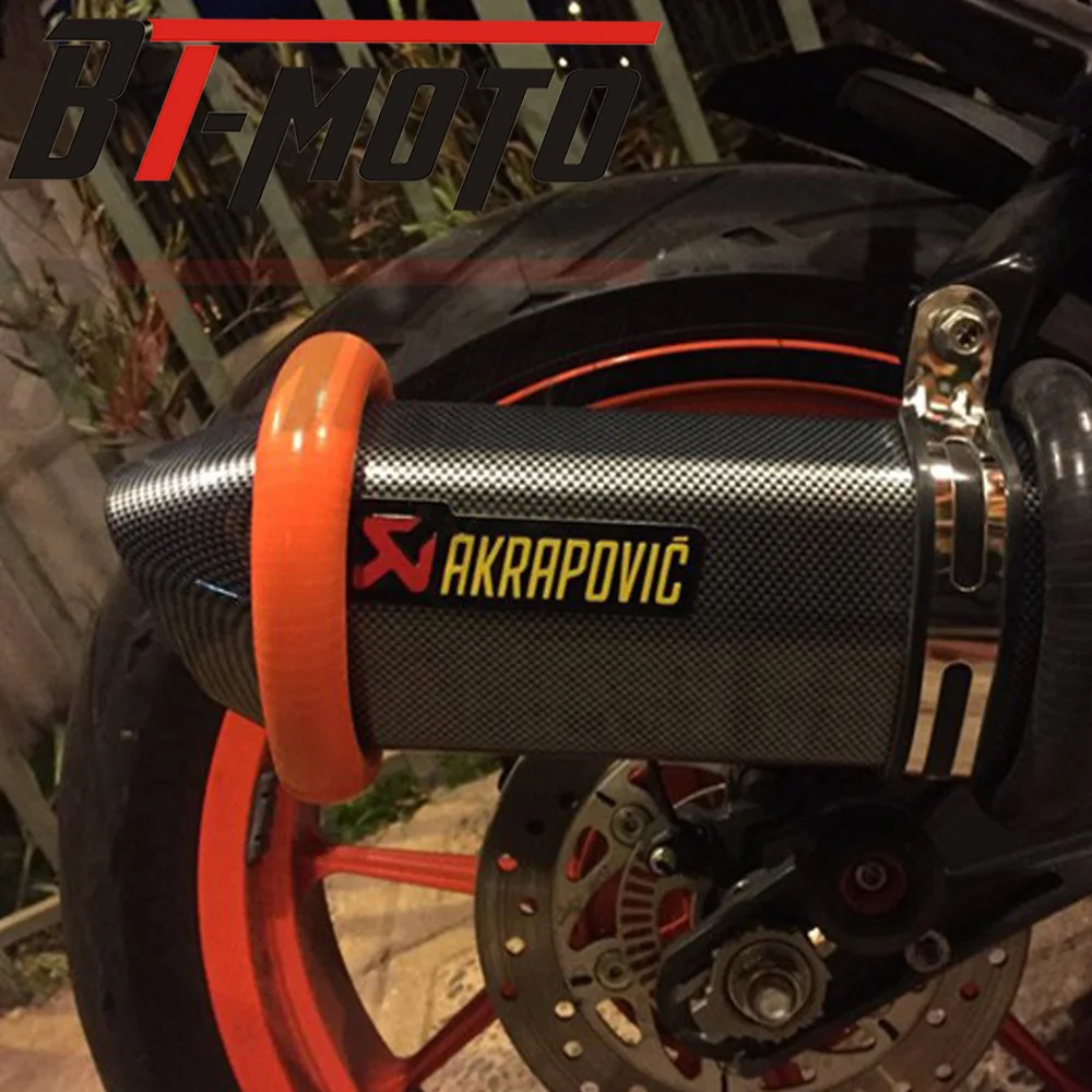 Для YAMAHA YZF R125 YZFR125 аксессуары для мотоциклов глушитель круглый Овальный выхлопной