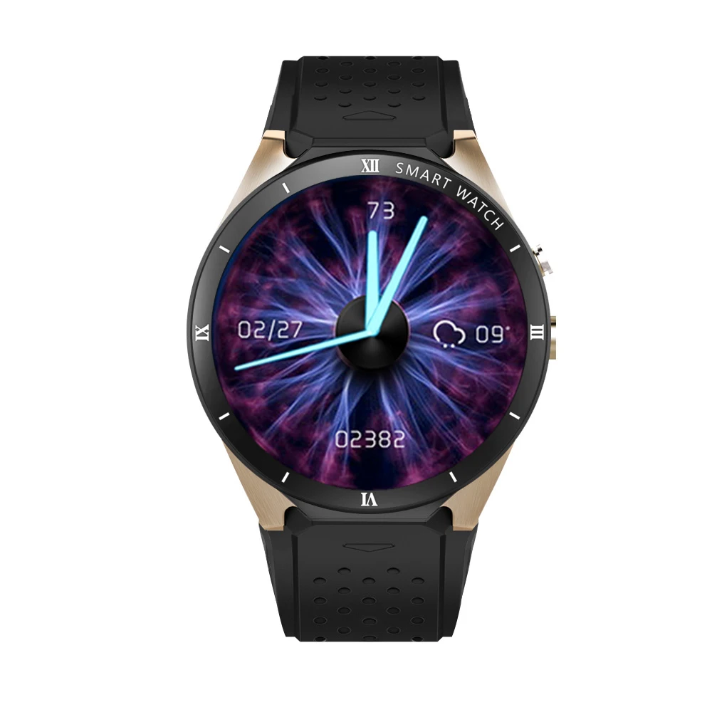 KingWear KW88 Pro gps Smartwatch 3g Android 7,0 1 ГБ 16 ГБ MTK6580 фитнес-браслет трекер носимое устройство смарт-часы для мужчин и женщин