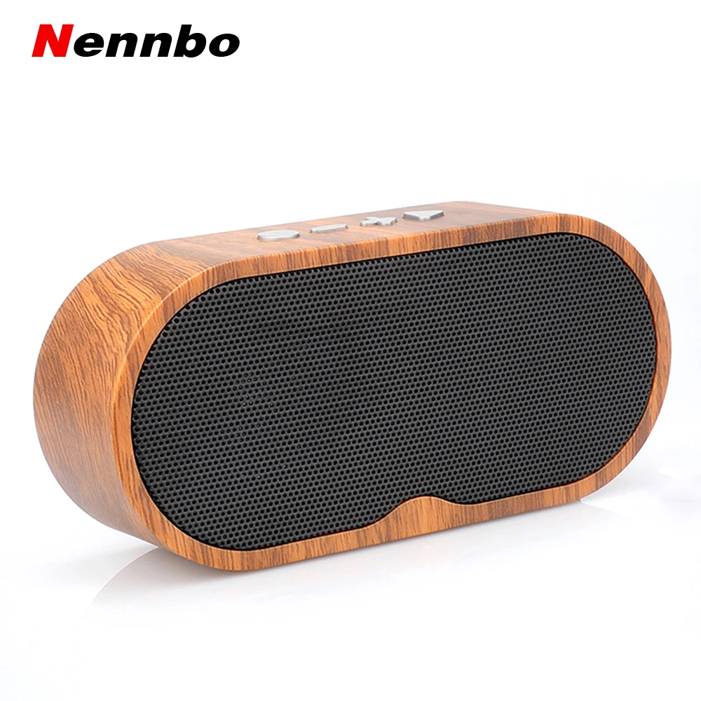 F3 Bluetooth колонки Портативный ретро деревянный зерна беспроводной динамик