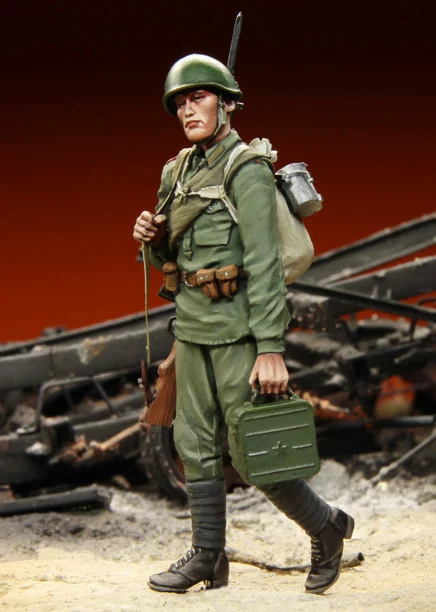 [Tuskmodel] масштаб 1 35 наборы моделей из смолы советские солдаты Сталинград 2 | Игрушки