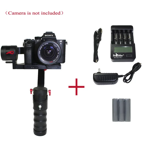 Option2 Beholder DS1 DSLR Brushless Gimbal 3 Axis Handheld Stabilizer Gimbal 32bit Support Canon 5/6/7D DSLR VS MS1 Nebula 4000 lite - Цвет: Option2