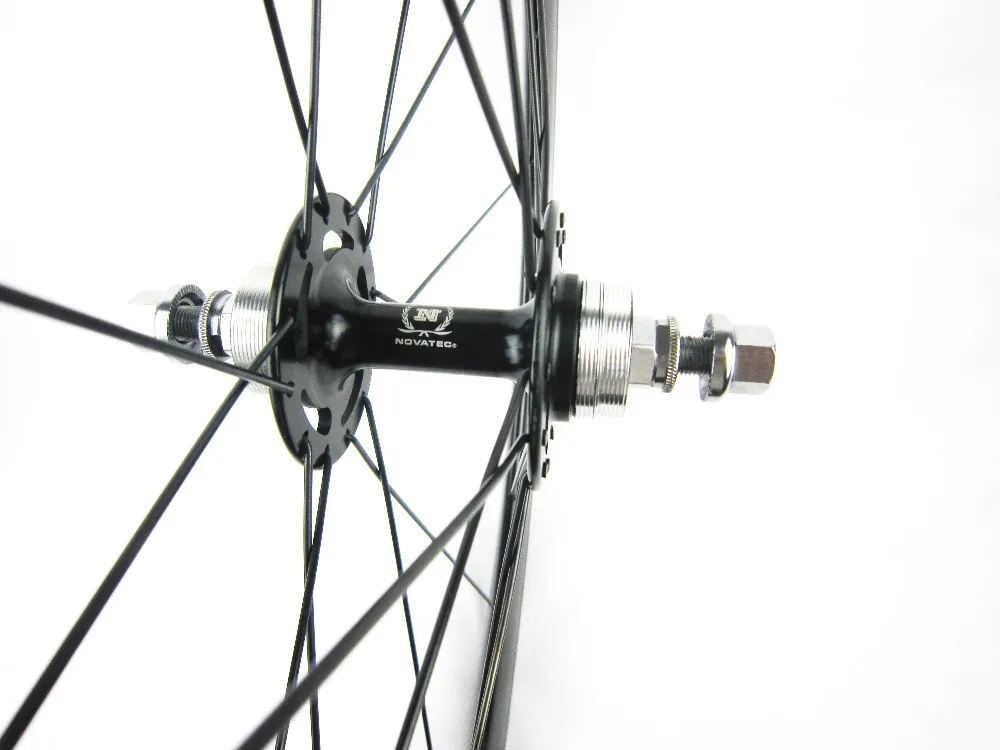 Углеродные трековые колеса односкоростные для велосипеда 50 мм клинчер трубчатые