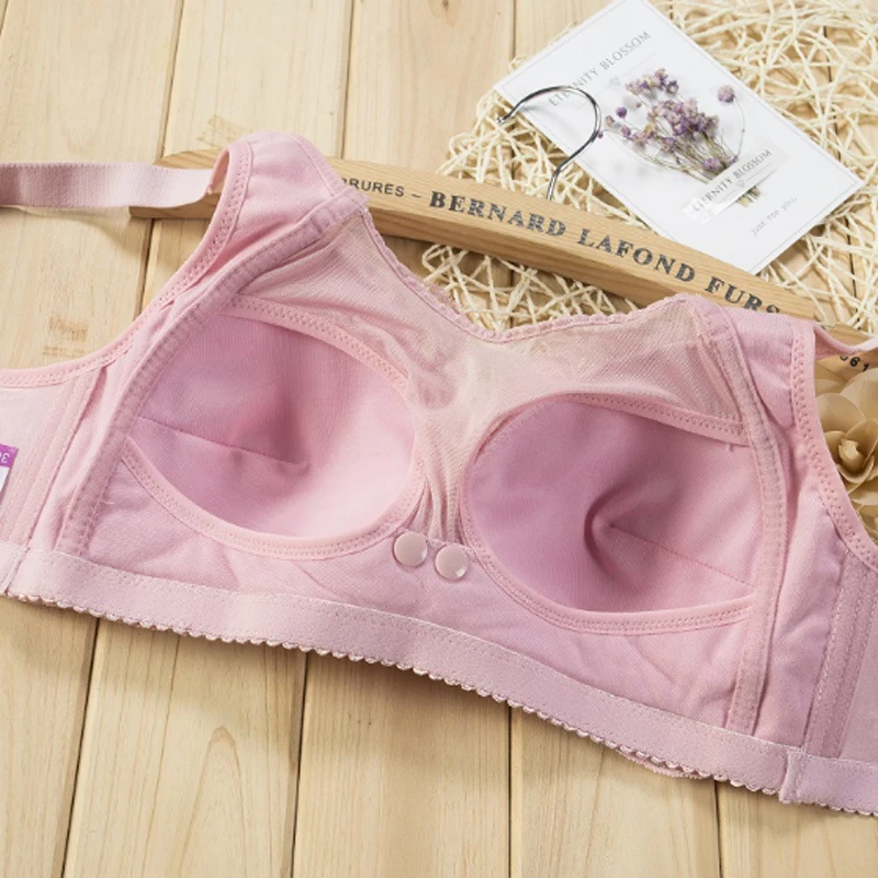 

Sexy Breastfeeding Maternity Bra Nursing Bras for Pregnant Women Front Opening Pregnancy Wire Free Sleep Bra Underwear Clothing
