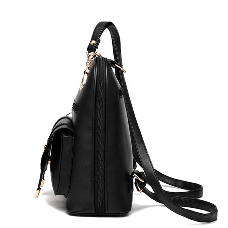 Jaybag Mochila элегантный дизайн Bolsa милый медведь тонкие кожаные рюкзаки для женщин кисточкой плеча рюкзак A Dos