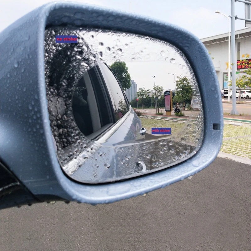 Автомобильная наклейка 2 шт. зеркало заднего вида Водонепроницаемая пленка