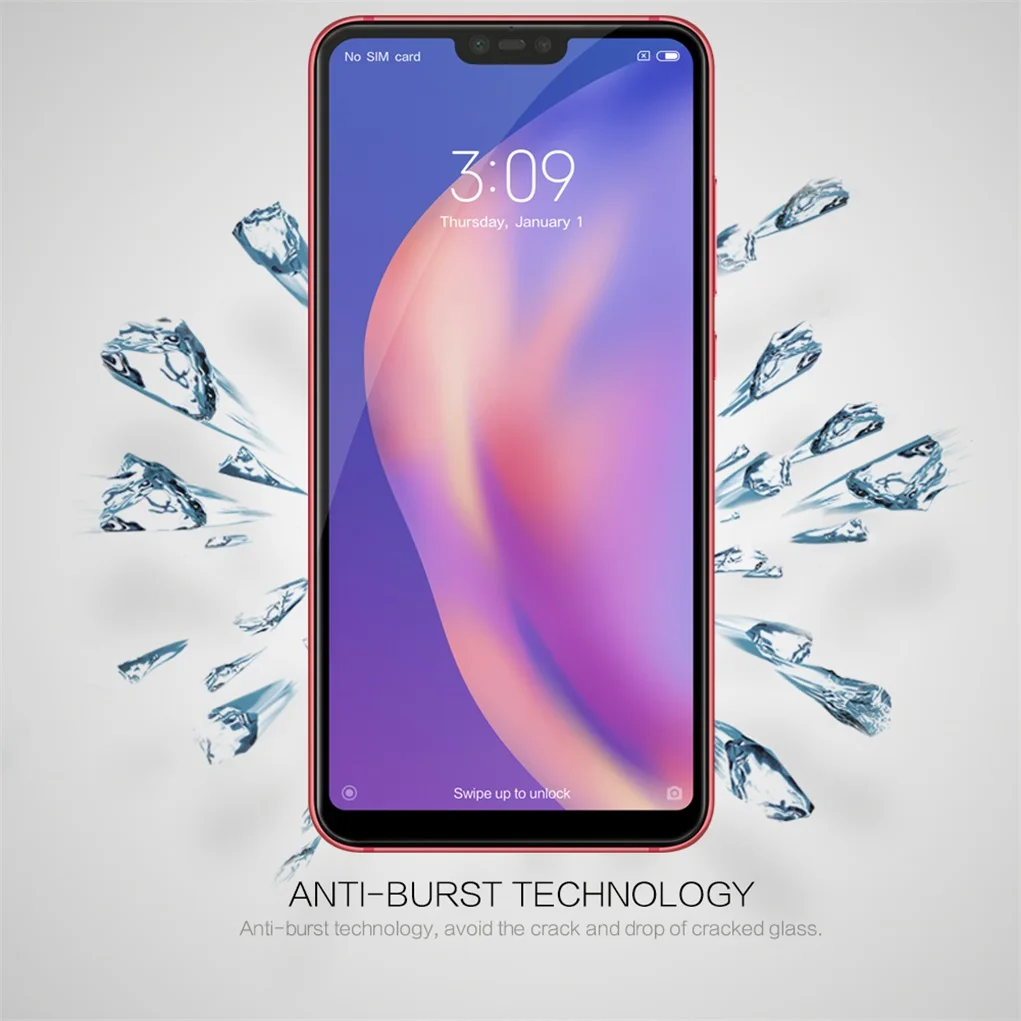 Для Xiaomi Mi 8 Lite закаленное стекло для Xiaomi Mi 8 Lite стекло Nillkin CP+ 2.5D полное покрытие защита экрана