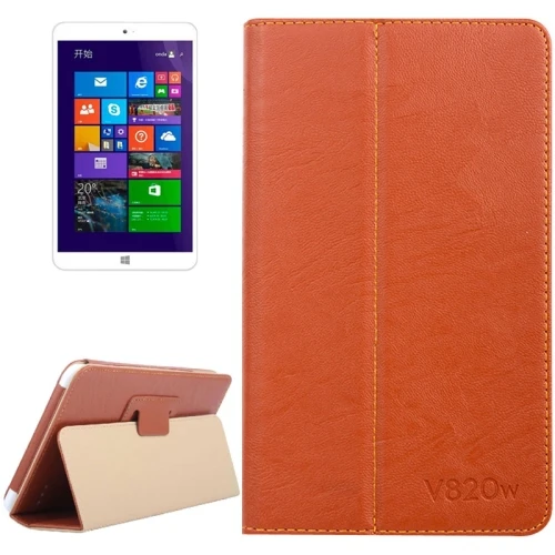 Original Bark Texture Horizontal Flip Leather Case for ONDA V820w with Holder Dropshipping