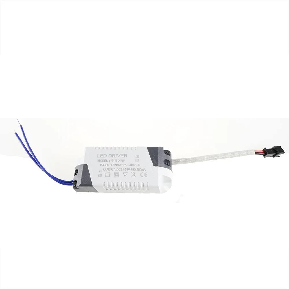 12-18) x1W Светодиодный внешний/внутренний драйвер 240mA-260mA DC38V~ 60V светодиодный драйвер 12 W-18 W источник питания AC 110V 220V Светодиодный светильник 1 шт