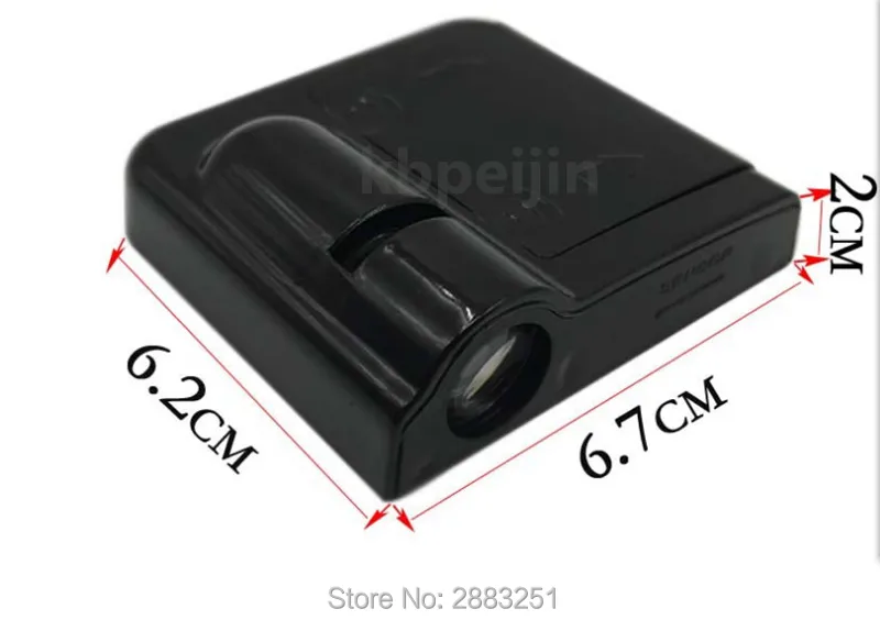 2 шт. светодиодный двери автомобиля Добро пожаловать светильник с логотипом